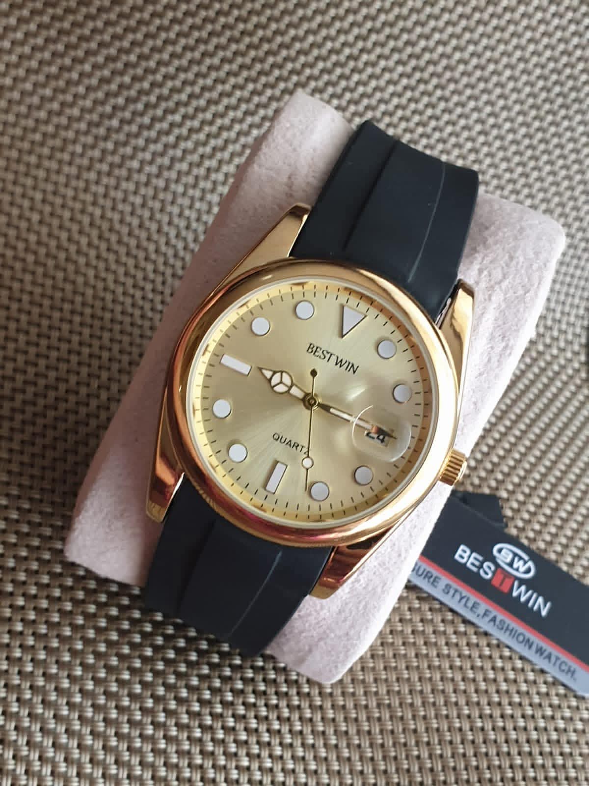 Rubber Strap Bestwin Watch