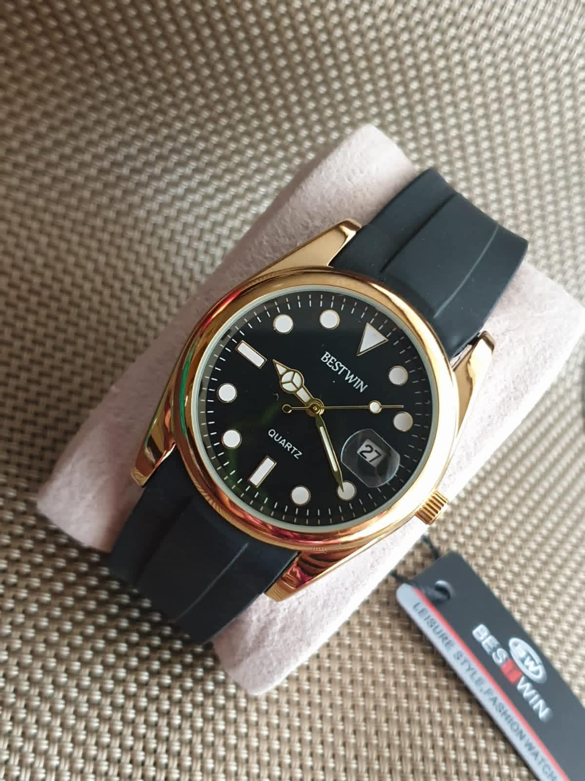 Rubber Strap Bestwin Watch