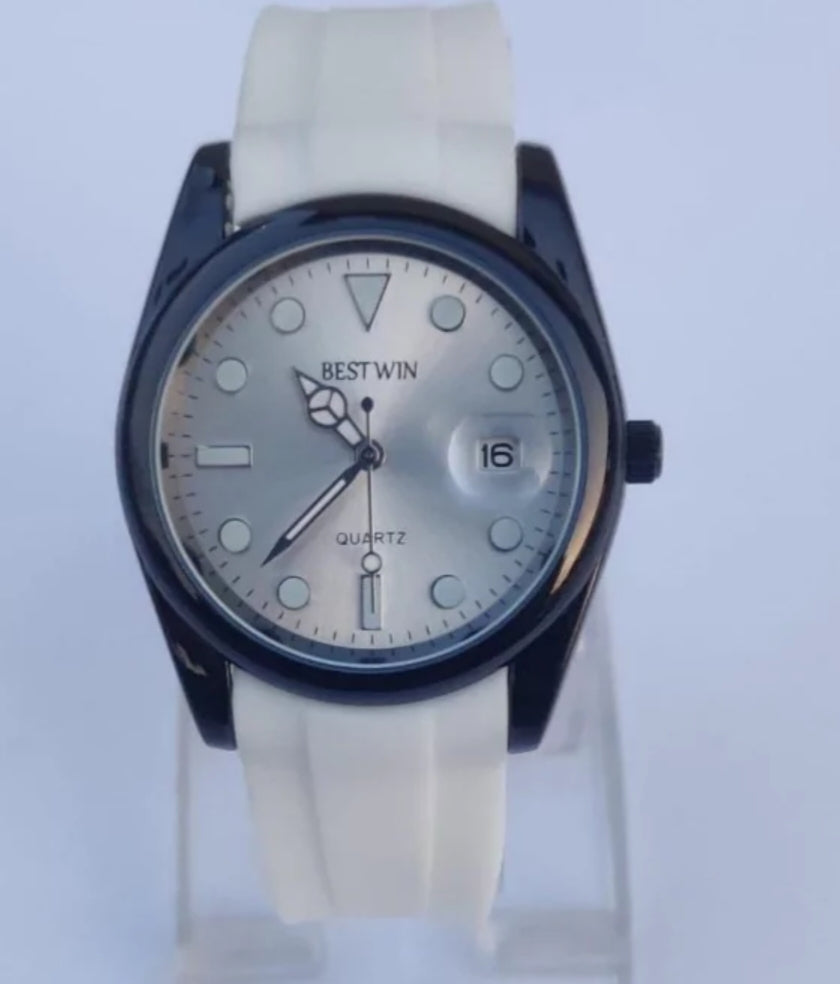 Rubber Strap Bestwin Watch