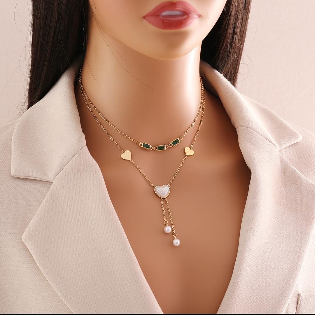 Fashion 3Pcs Fashion 18k Gold Plated Tarnish Free Stainless Steel