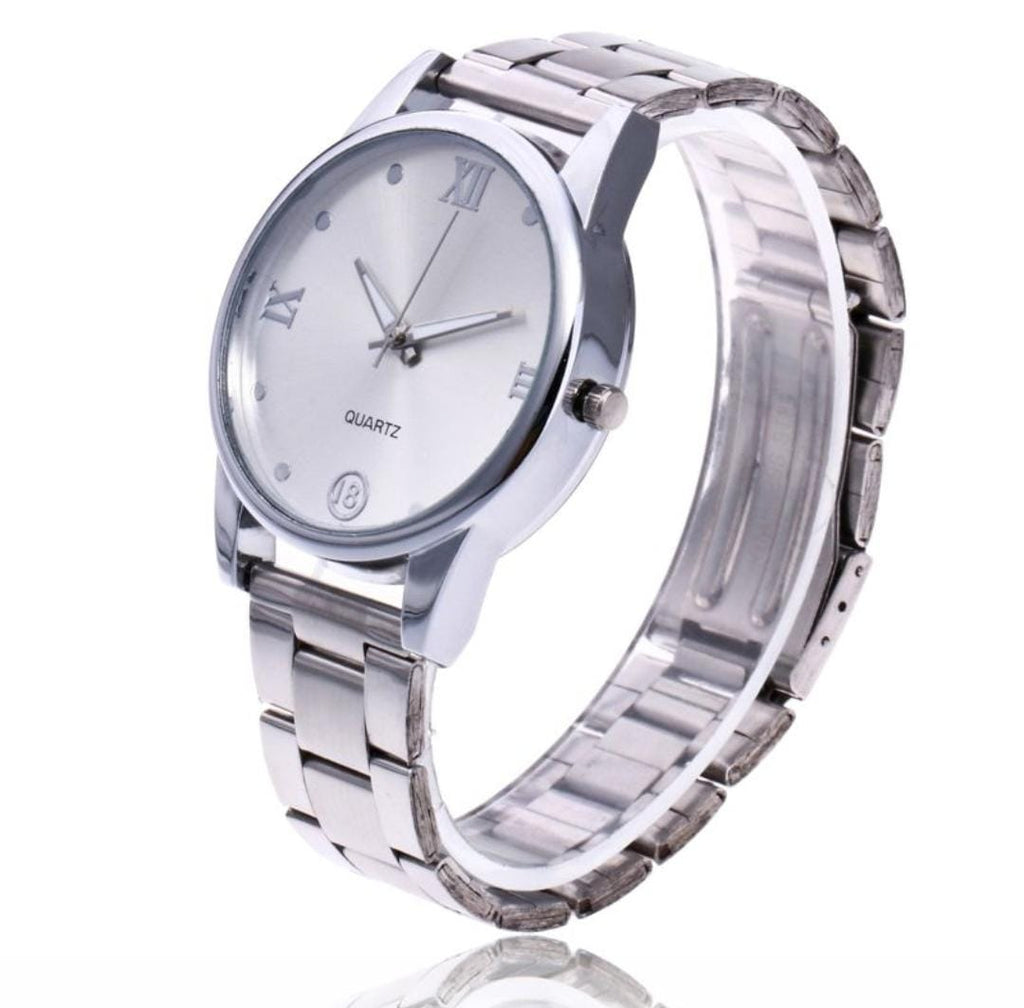 GIFT SET DUNHIL BODY SPRAY + MEN WATCH