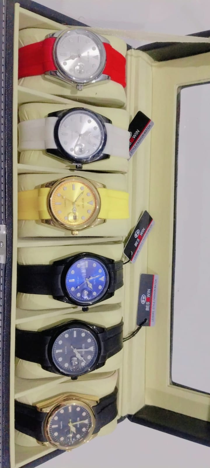 Rubber Strap Bestwin Watch